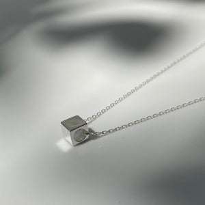 Silver Dice necklace