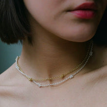 Load image into Gallery viewer, Gold Knotty choker