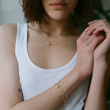 Load image into Gallery viewer, Gold Slender Dukat bracelet