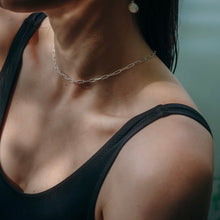 Load image into Gallery viewer, Silver Anker Pearl necklace