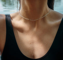 Load image into Gallery viewer, Silver Anker Pearl necklace