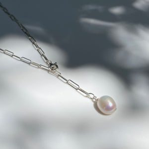 Silver Anker Pearl necklace
