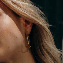 Load image into Gallery viewer, Gold Maxi Creole earrings