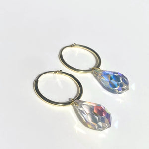 Gold Magic Creole earrings