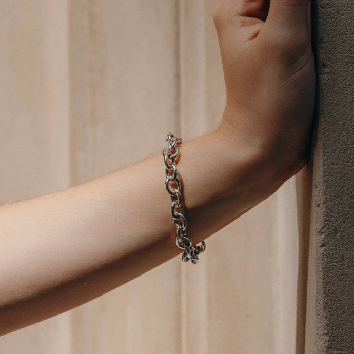 Silver Bold Chain bracelet