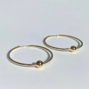 Gold Maxi Creole earrings