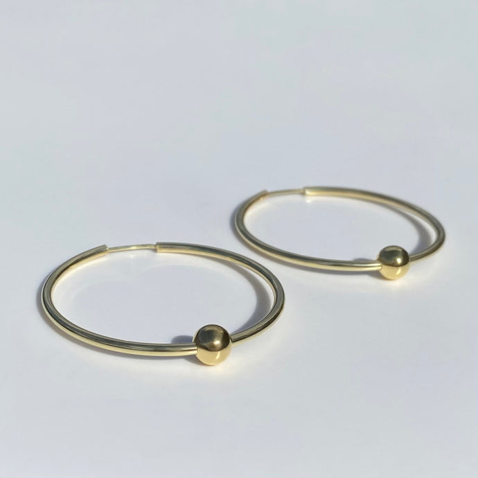 Gold Maxi Creole earrings