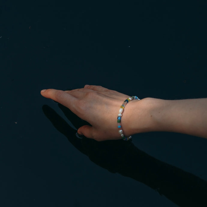 Silver Miyu Pearl bracelet