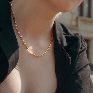 Gold Cuban necklace