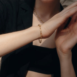 Gold Chunky bracelet