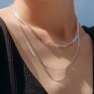 Silver Mariner necklace