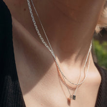 Load image into Gallery viewer, Silver Mariner Chocker necklace