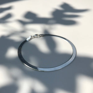 Silver Snake bracelet