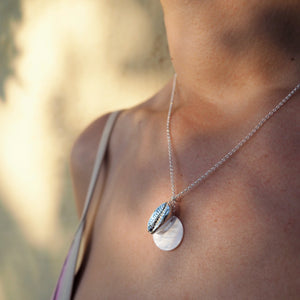 Silver Kiki Seashell necklace