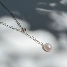 Load image into Gallery viewer, Silver Anker Pearl necklace